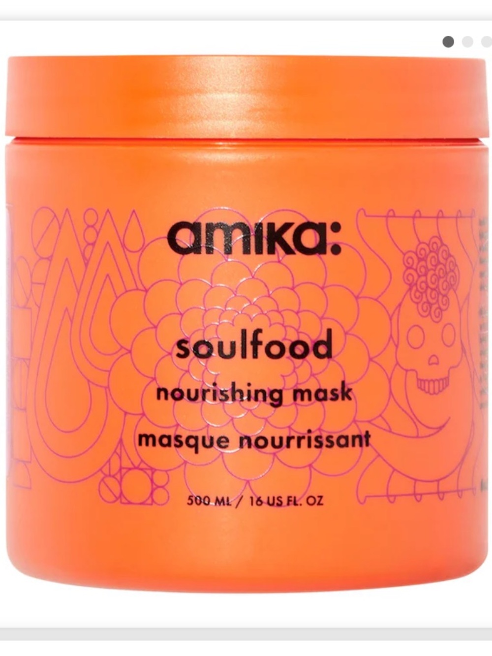 NIB Amika Soulfood Nourishing Hair Mask
